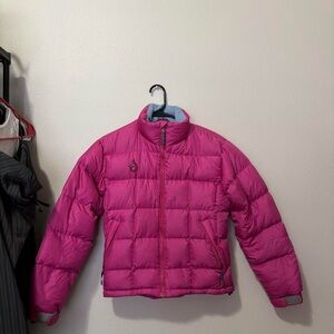Pink Puffer Winter Coat